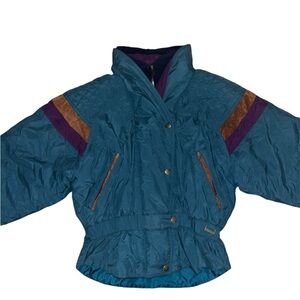 Edelweiss Vintage Ski Puffer Jacket